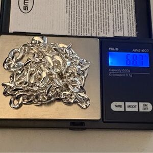 S925 10mm Cuban-Curb-link 24in Chain Necklace